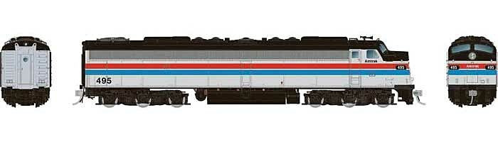Rapido Trains - HO HEP E-Unit Phase II Amtrak #495 - 28303