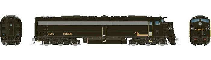 Rapido Trains - HO HEP E-Unit Phase II Conrail #4022 - 28309