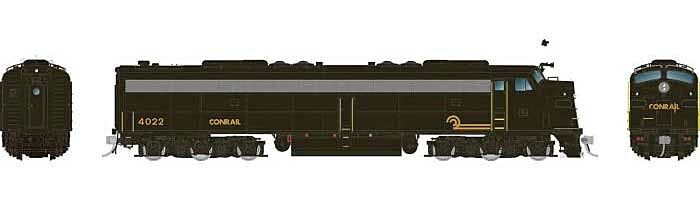 Rapido Trains - HO HEP E-Unit Phase II Conrail #4020 - 28307