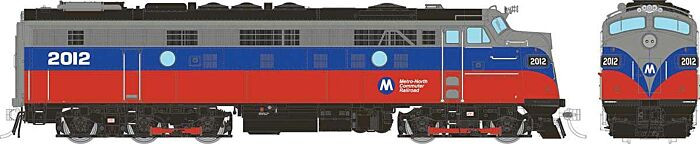 Rapido Trains - Ho Rebilt FL9 Metro No 2012 W/dc - 14124