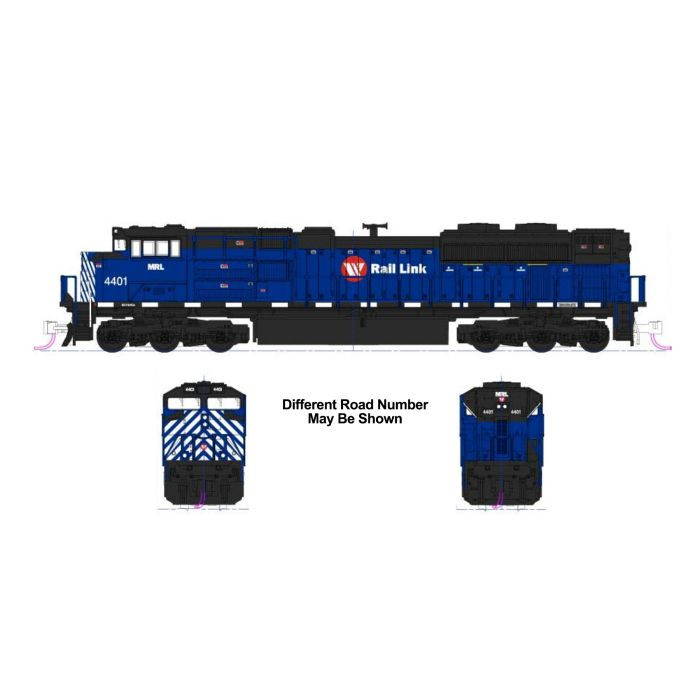 Kato - N SD-70ACe MRL #4401 w/DCC - 1768531D