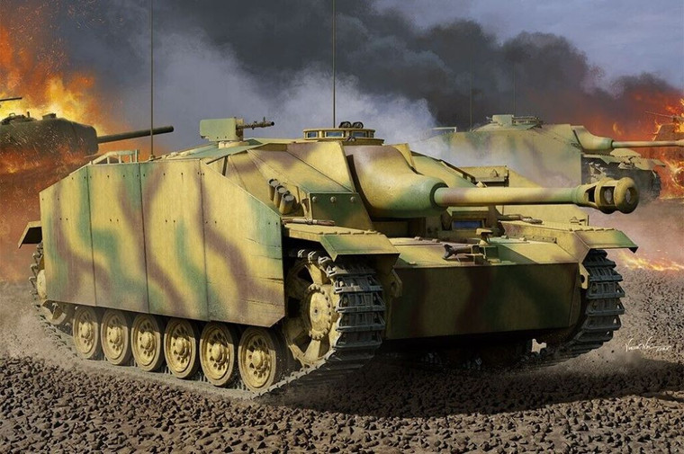 Trumpeter Models - Stug III Ausf G Late 2n1 1:16 - 947
