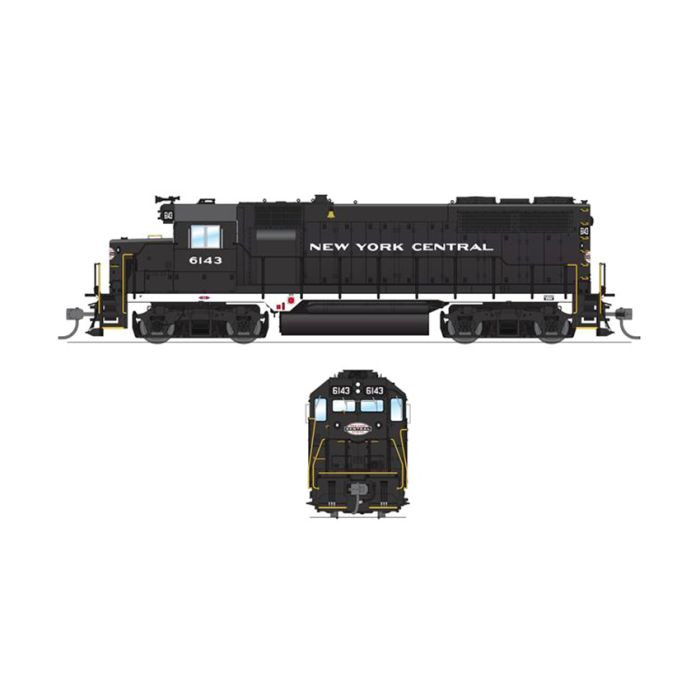 Broadway Limited - HO EMD GP35 no sound NYC #6143 - 8225