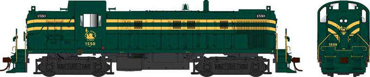 Bowser - Ho Alco RS-3 JC 1553 W/sd - 25419