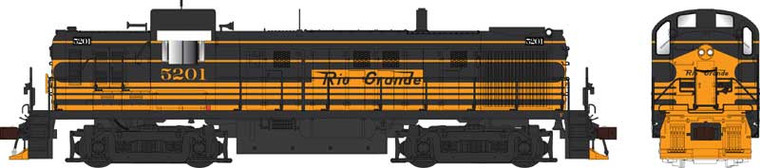 Bowser - Ho Alco RS-3 Rio 5201 W/sd - 25427