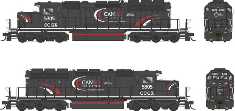 Bowser - Ho GMD SD40-2 Cando 5305 W/sd - 25346