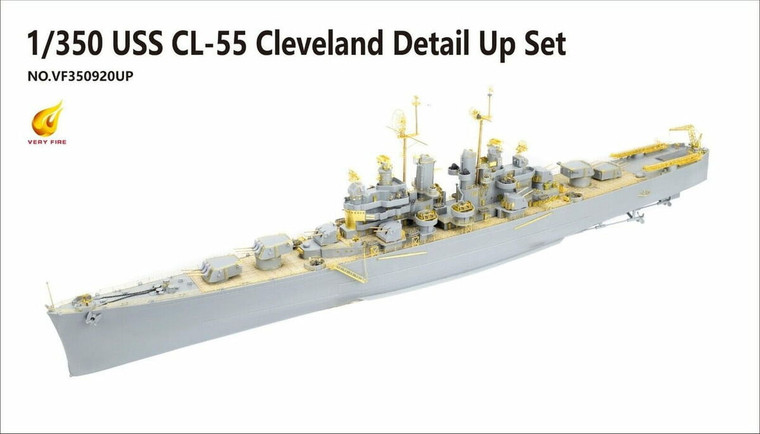 Very Fire Kits - Ugrade Set USS Cleveland CL-55 1:350 - 350920UP
