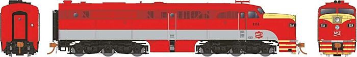 Rapido Trains - HO PA-1 MKT w/snd #153C - 23557