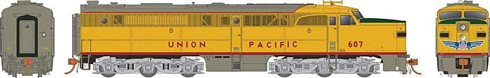 Rapido Trains - HO PA-1 UP w/snd #604 - 23565