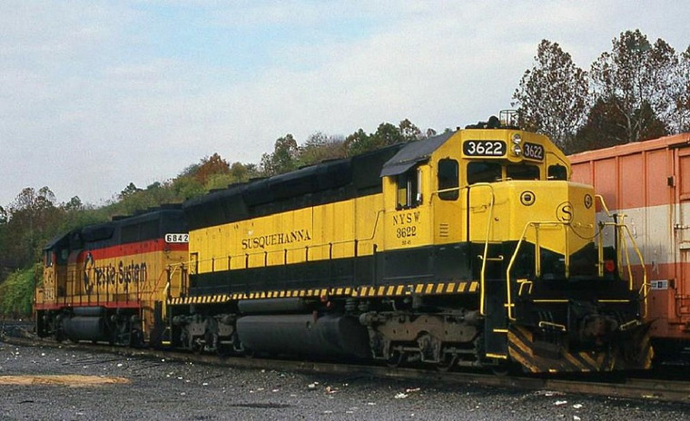 Broadway Limited - HO EMD SD45 P4 NYSW #3622 HTD EXC - 7976