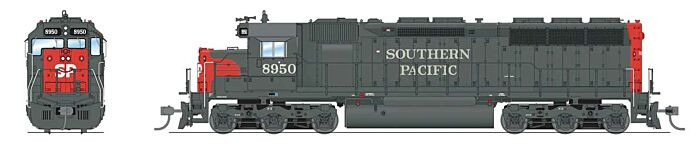 Broadway Limited - HO EMD SD45 P4 SP #8956 - 7946