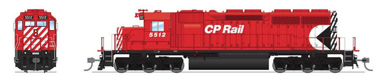 Broadway Limited - Ho EMD SD40 CP 5512 Para4 W/sd - 7636