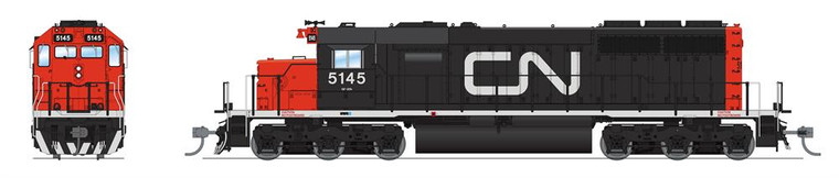 Broadway Limited - Ho EMD SD40 CN 5145 Para4 W/sd - 7634