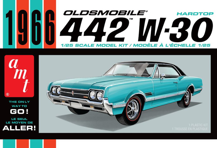 AMT-ERTL Models - 66 Olds 442 Hardtop 1:25 - 1432