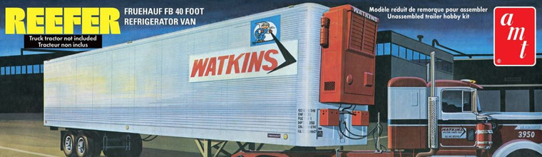 AMT-ERTL Models - Fruehauf 40' Reefer Trailer Watkins 1:25 - 1421