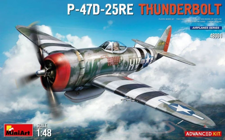 Mini Art Models - P-47D 25RE Thunderbolt 1:48 - 48001