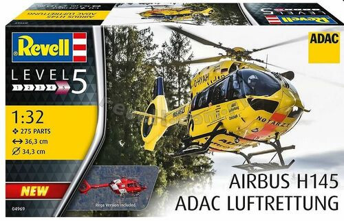 Revell Monogram Germany - H145 ADAC/REGA Heli 1:32 - 4969