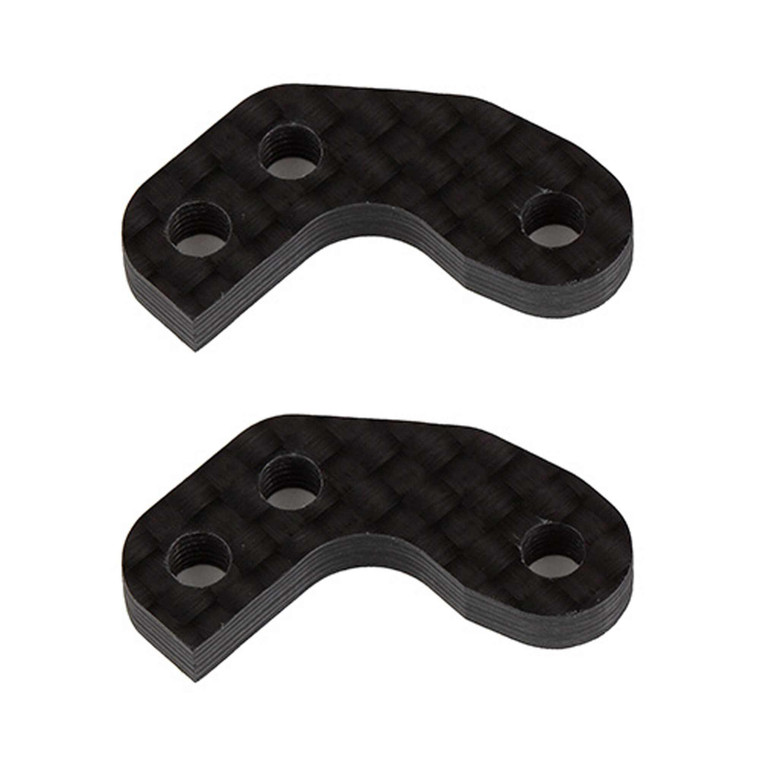 Team Associated - RC10B7 Caster Block Link Mount Set, +1mm - 92466
