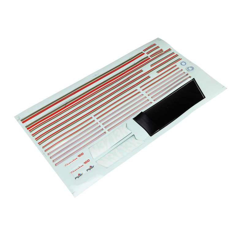 E-flite - Decal Sheet: Cherokee 1.3m Blue - -1140