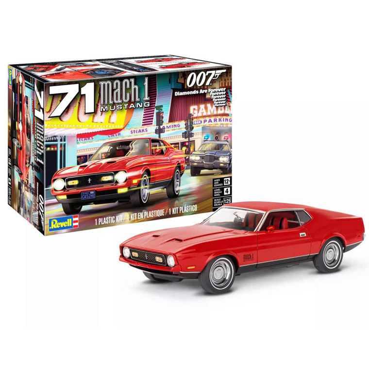 Revell Monogram - 1/25 71 FORD MUSTANG MACH 1 429 JAMES BOND - 145559090 Revell Monogram - 1/25 71 FORD MUSTANG MACH 1 429 JAMES BOND - 145559090
