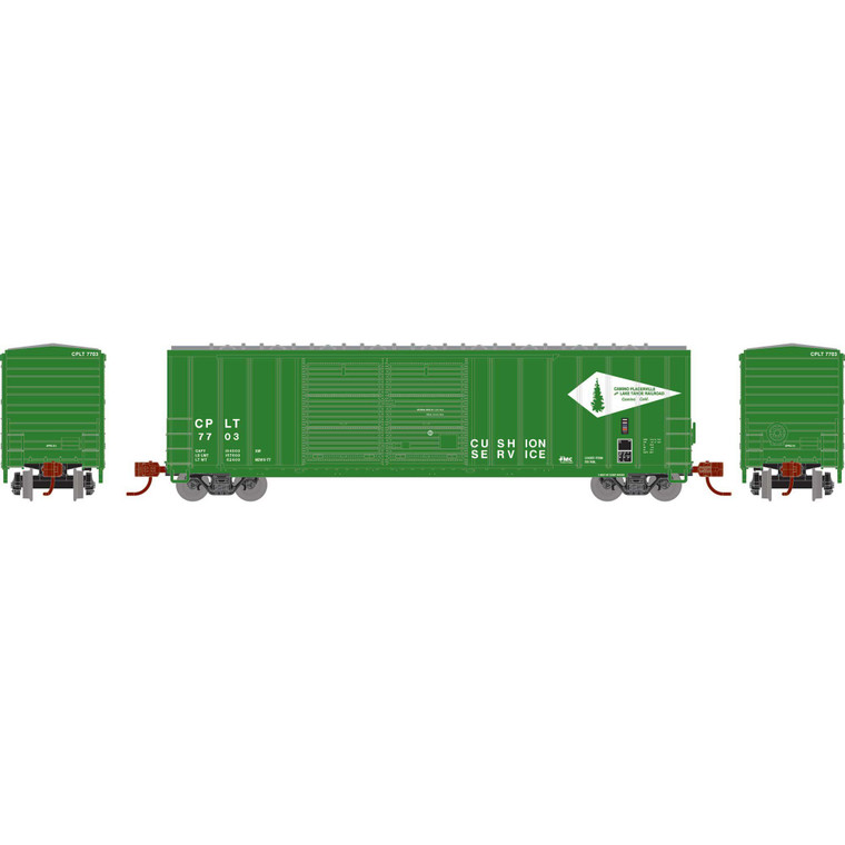 Athearn - N ATH 50' FMC DD Offset Box Car, CPLT #7703 - -1755 Athearn - N ATH 50' FMC DD Offset Box Car, CPLT #7703 - -1755