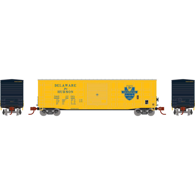 Athearn - N ATH 50' Waffle Box Car, DH #24068 - -1894 Athearn - N ATH 50' Waffle Box Car, DH #24068 - -1894