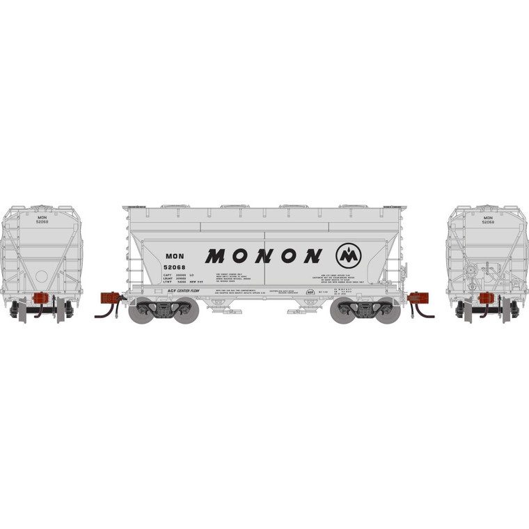 Athearn - N GEN ACF 2970 Covered Hopper, MON #52068 - G-1291
