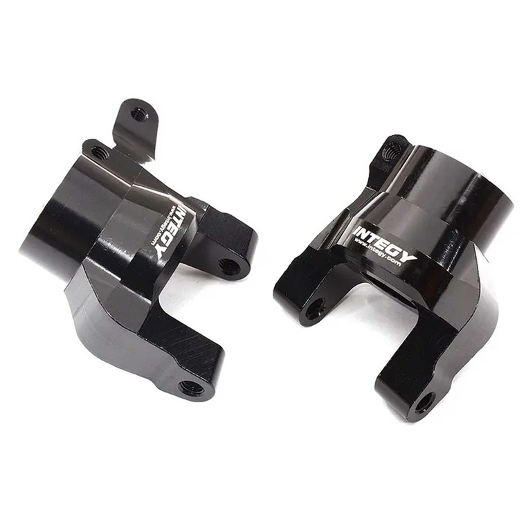 Integy - Billet Machined Caster Blocks for Axial 1/6 SCX6 Jeep JLU Wrangler - C32951BLACK