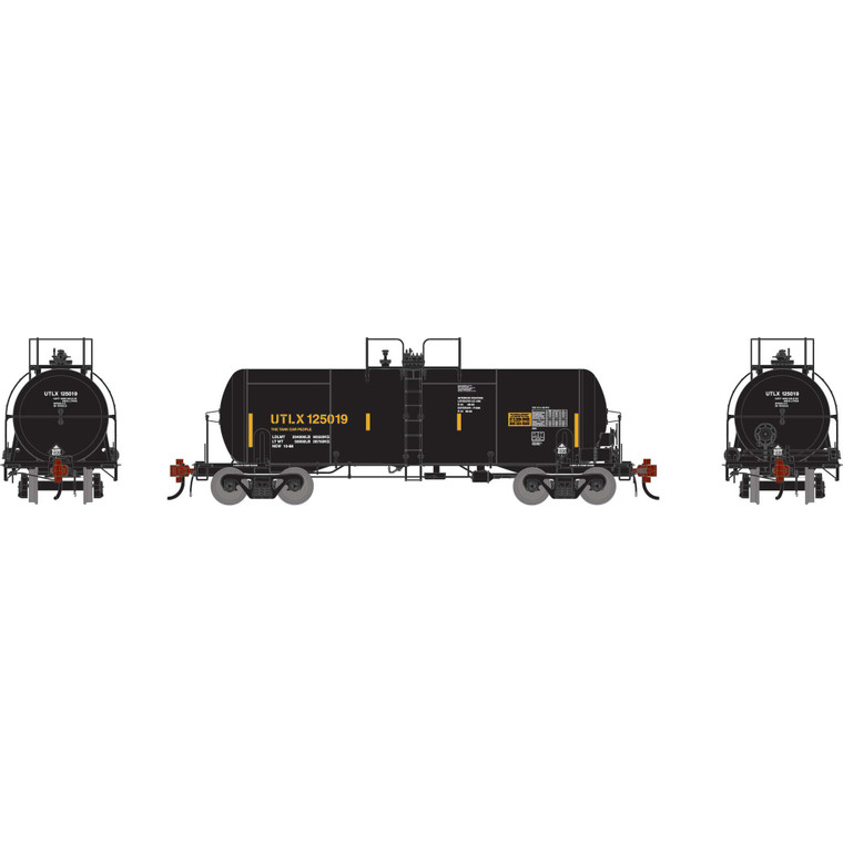 Athearn - HO GEN 13K Gallon Acid Tank Car, UTLX #125019 - G-1423 Athearn - HO GEN 13K Gallon Acid Tank Car, UTLX #125019 - G-1423
