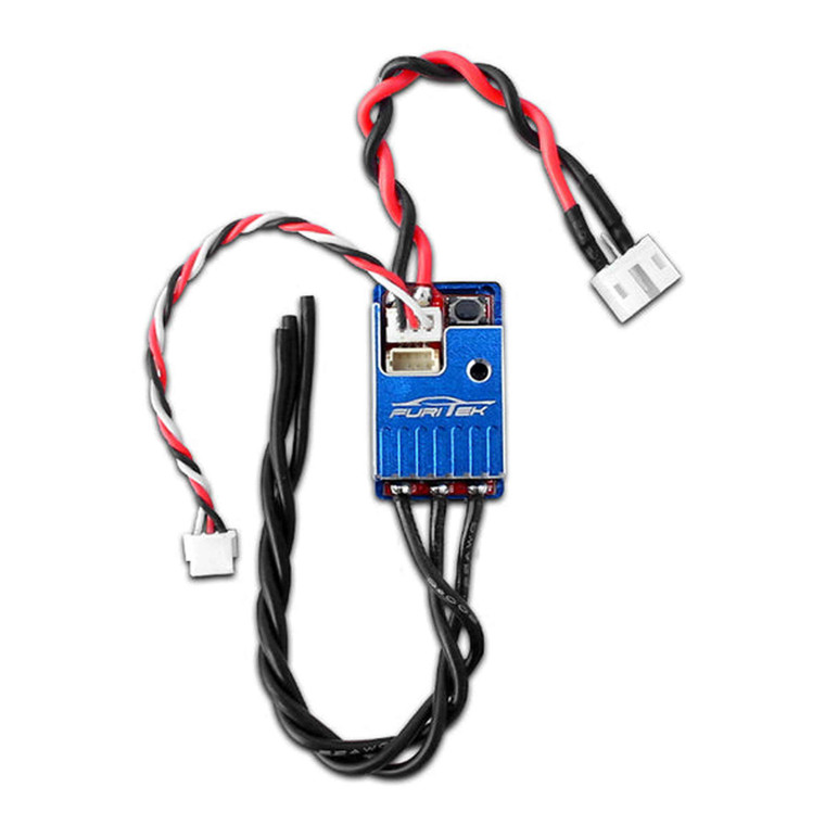 FuriTek - FURITEK MOMENTUM V2 2S LIPO 20A/40A BRUSHLESS SENSORLESS ESC FOR DRIFT/RACE (WITH ALUMINUM BLUE CASE) - 2167