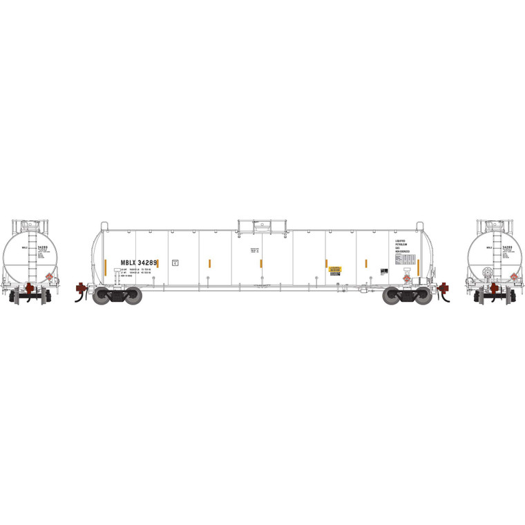 Athearn - HO GEN UTC 33K LPG Tank Car- Early, MBLX #34289 - G-1505