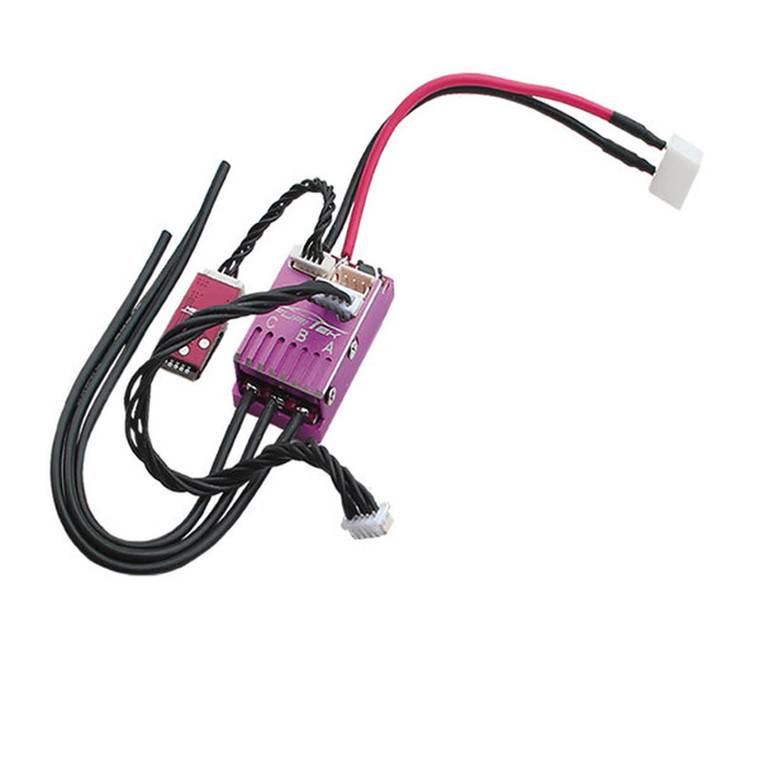 FuriTek - FURITEK CYCLOS  2S LIPO 20A/40A BRUSHLESS SENSORED ESC FOR DRIFT/RACE (With Aluminum Purple Case) - 2204