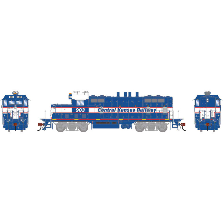 Athearn - HO GEN GP7u Locomotive, CKRY #903 - G-1492
