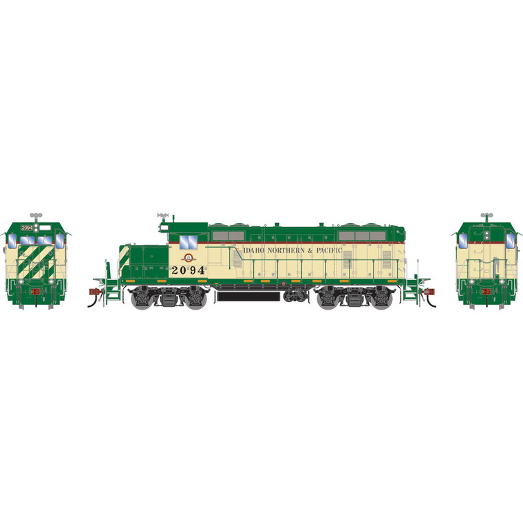 Athearn - HO GEN GP7u Locomotive, INPR #2094 - G-1495