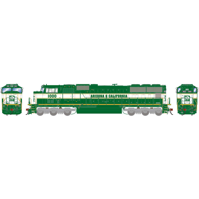 Athearn - HO GEN SD70M Locomotive, Legendary Liveries ARZC #1000 - G-1602
