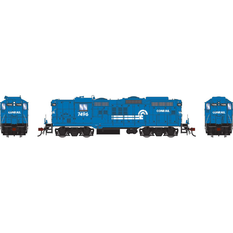 Athearn - HO GEN GP18 Locomotive, CR #7496 - G-1355