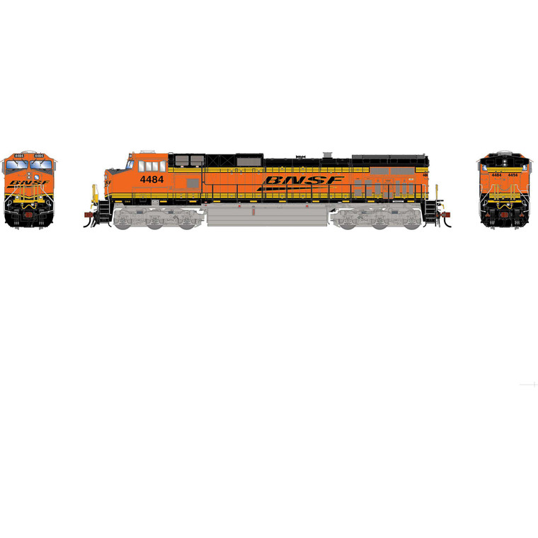 Athearn - HO GEN GE Dash 9-44CW Locomotive, BNSF Wedge #4484 - G-1204