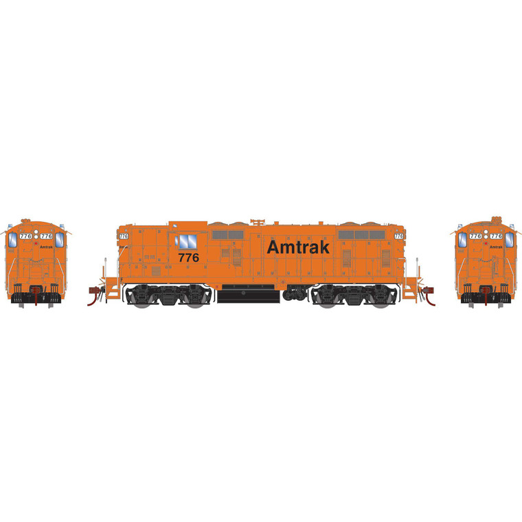 Athearn - HO GEN GP7 Locomotive w/DCC & Sound, AMTK #776 - G-1248