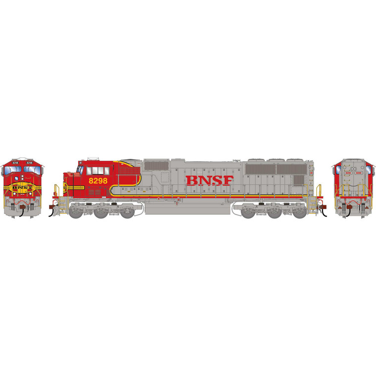 Athearn - HO GEN SD75I Locomotive w/DCC & Sound, BNSF #8298 - G-1627