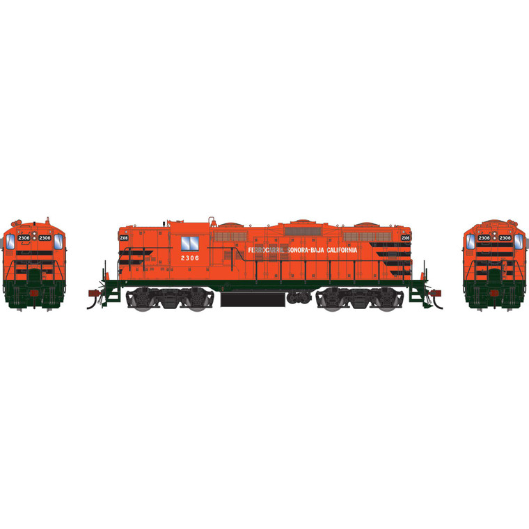 Athearn - HO GEN GP18 Locomotive w/DCC & Sound, SBC #2306 - G-1378