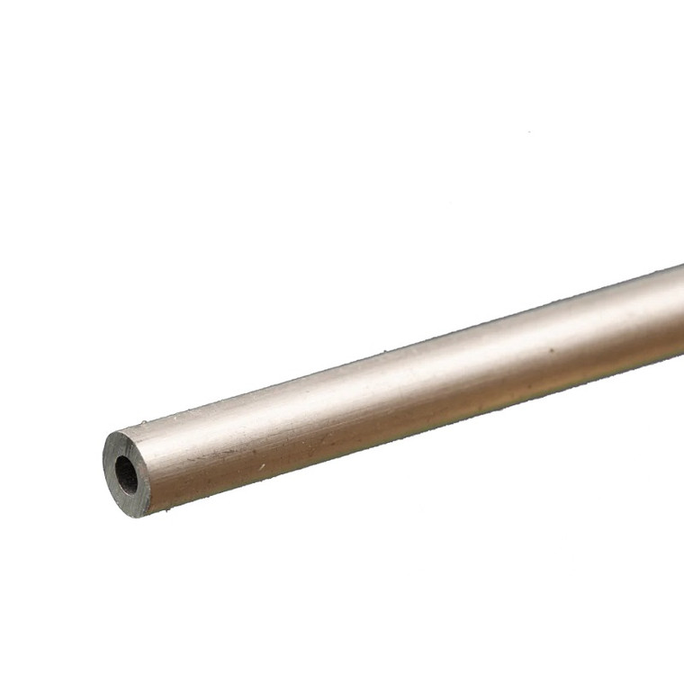 K & S Metals - Round Aluminum Tube: 3/16" OD x 0.049" Wall x 12" Long - 83060