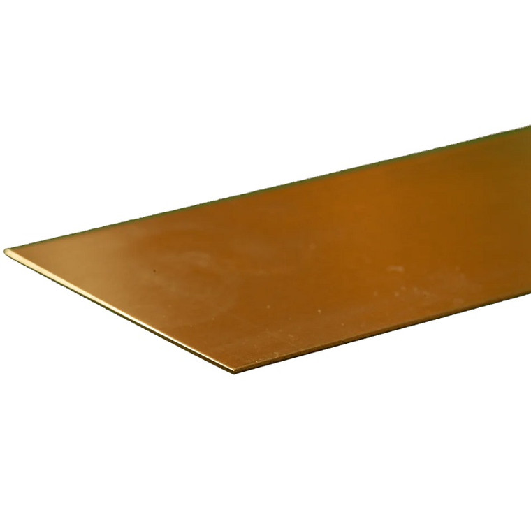 K & S Metals - Brass Strip: 0.025" Thick x 2" Wide x 12" Long - 8239
