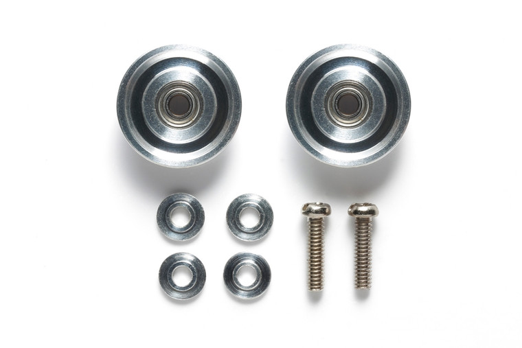 Tamiya - JR HG Aluminum Ball-Race Rollers 13mm Tapered - 95497