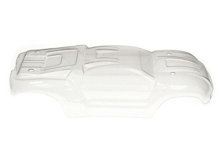 Racers Edge - Clear Stadium Truck Body with Stickers for Blackzon Slyder - 6415