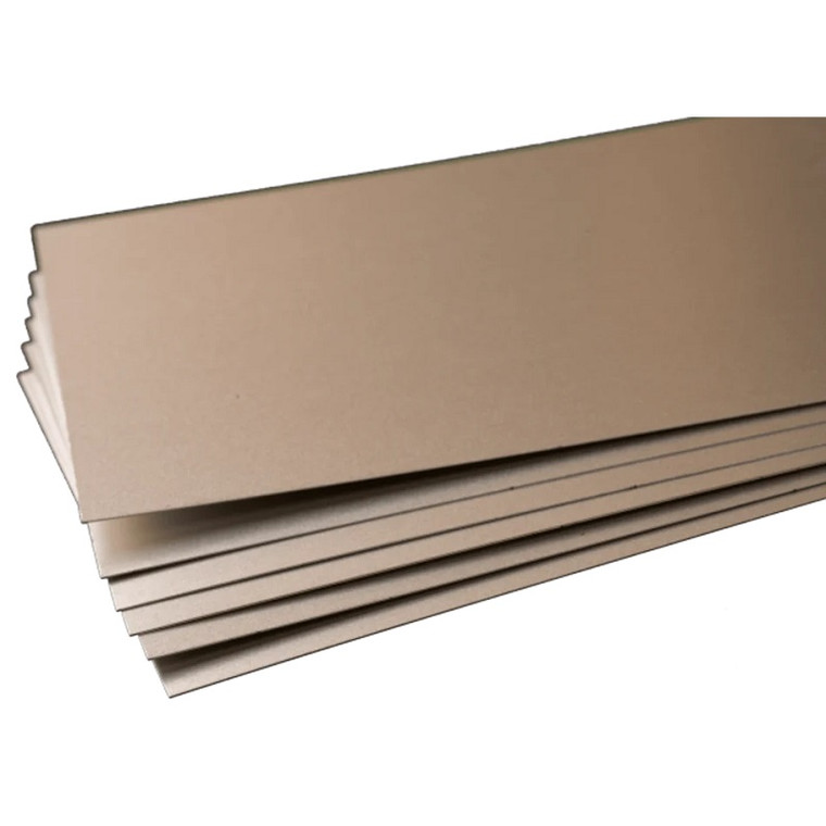 K & S Metals - Tin Coated Sheet: 0.013" Thick x 4" Wide x 10" Long - 275