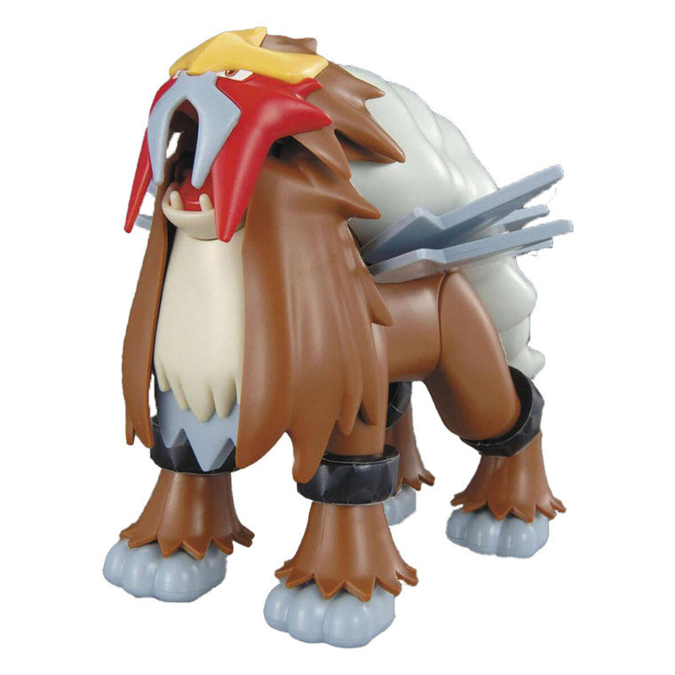 Bandai - Entei "Pokemon", Bandai Hobby Pokemon Model Kit - 2730239