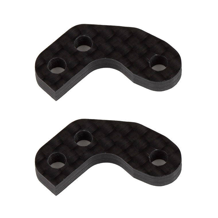 Team Associated - Caster Block Link Mount Set, +1mm - 92466