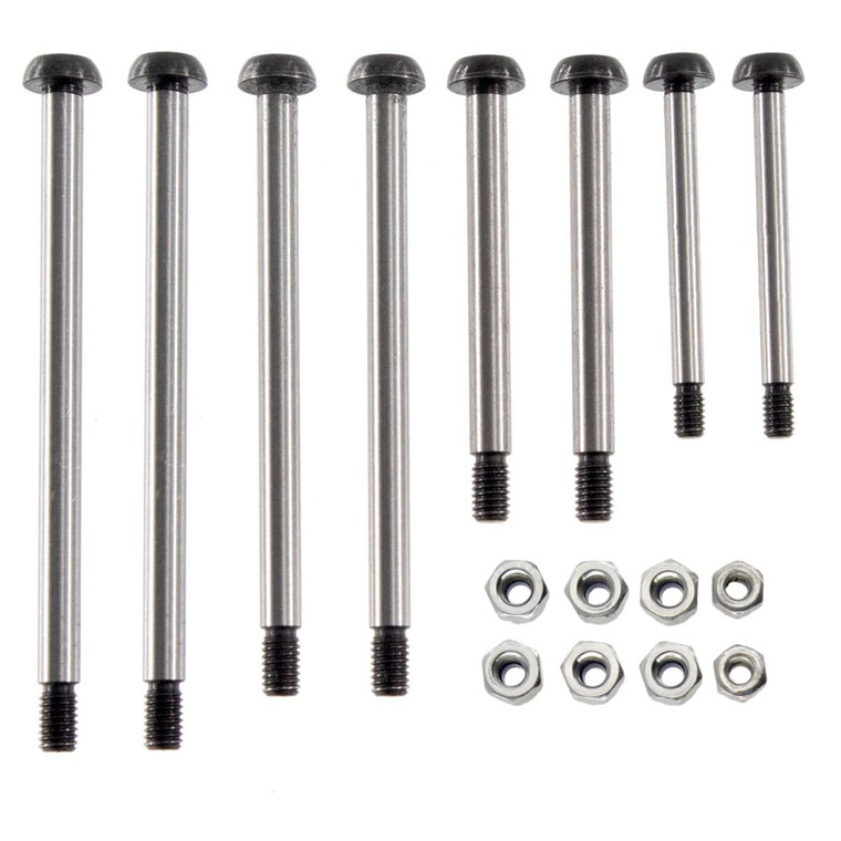 Power Hobby - Steel Lock-Nut Style Hinge-Pin Kit, for Slash 2WD/Rustler/ - 6193