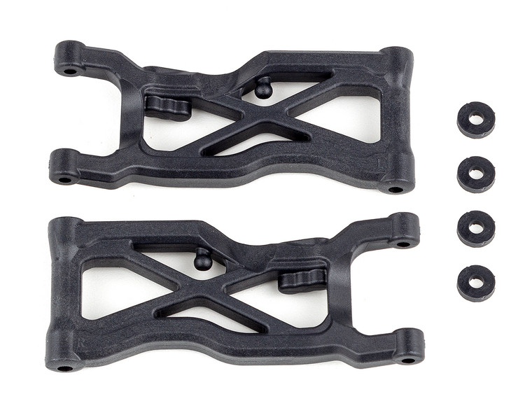 Team Associated - FT Rear Suspension Arms, Carbon - 92409
