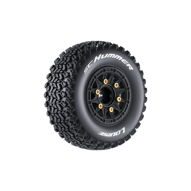 Louise RC - SC-Hummer 1/10 Short Course Tires, Soft, 12, 14 & 17mm - LT3224SB